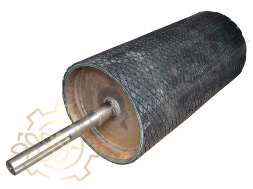 Футеровка конвейерных барабанов