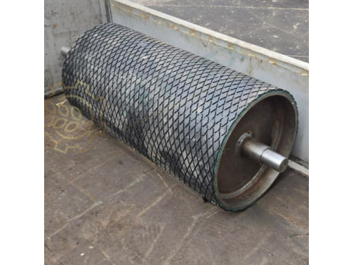 Услуги футеровки конвейерных барабанов