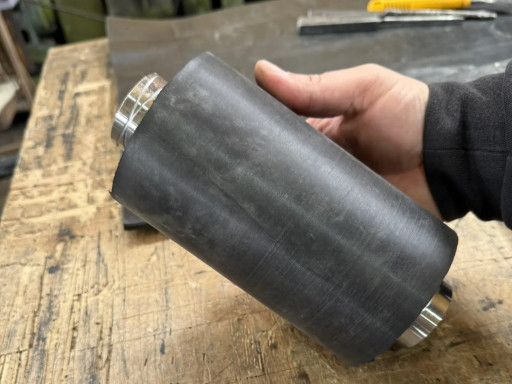 Ролики конвейерные обрезиненные