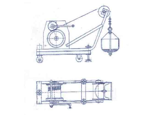 Лебедка элеваторная ЛЭ-150 