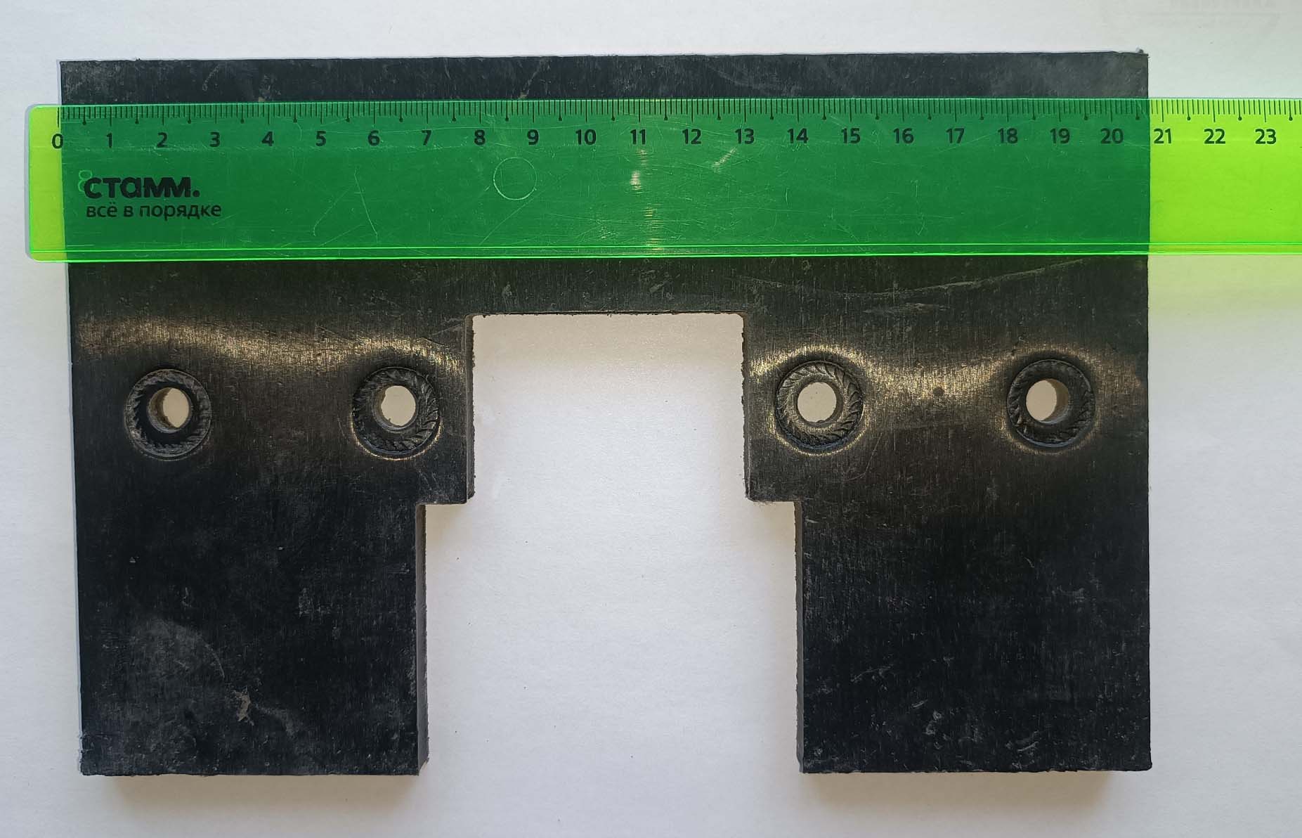 Скребки резинотканевые