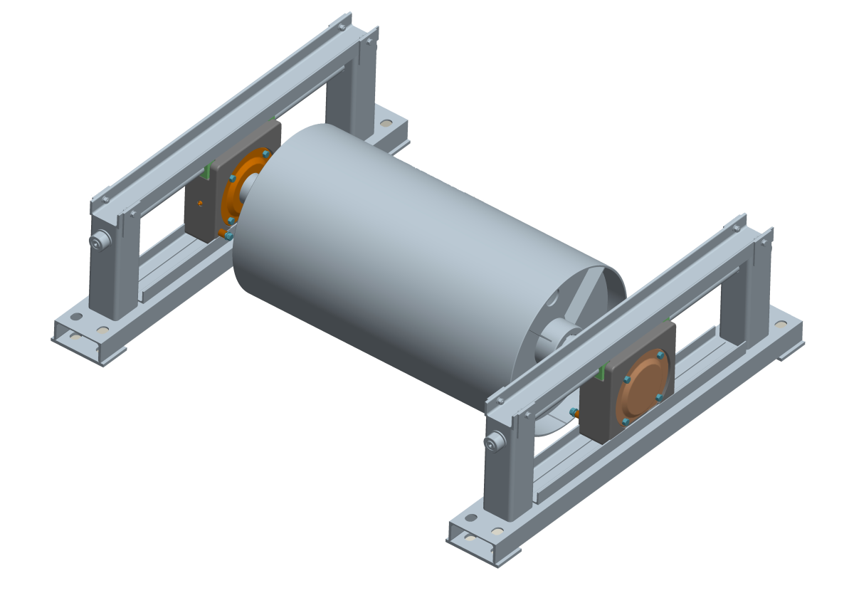 натяжная станция транспортера скребкового цепного