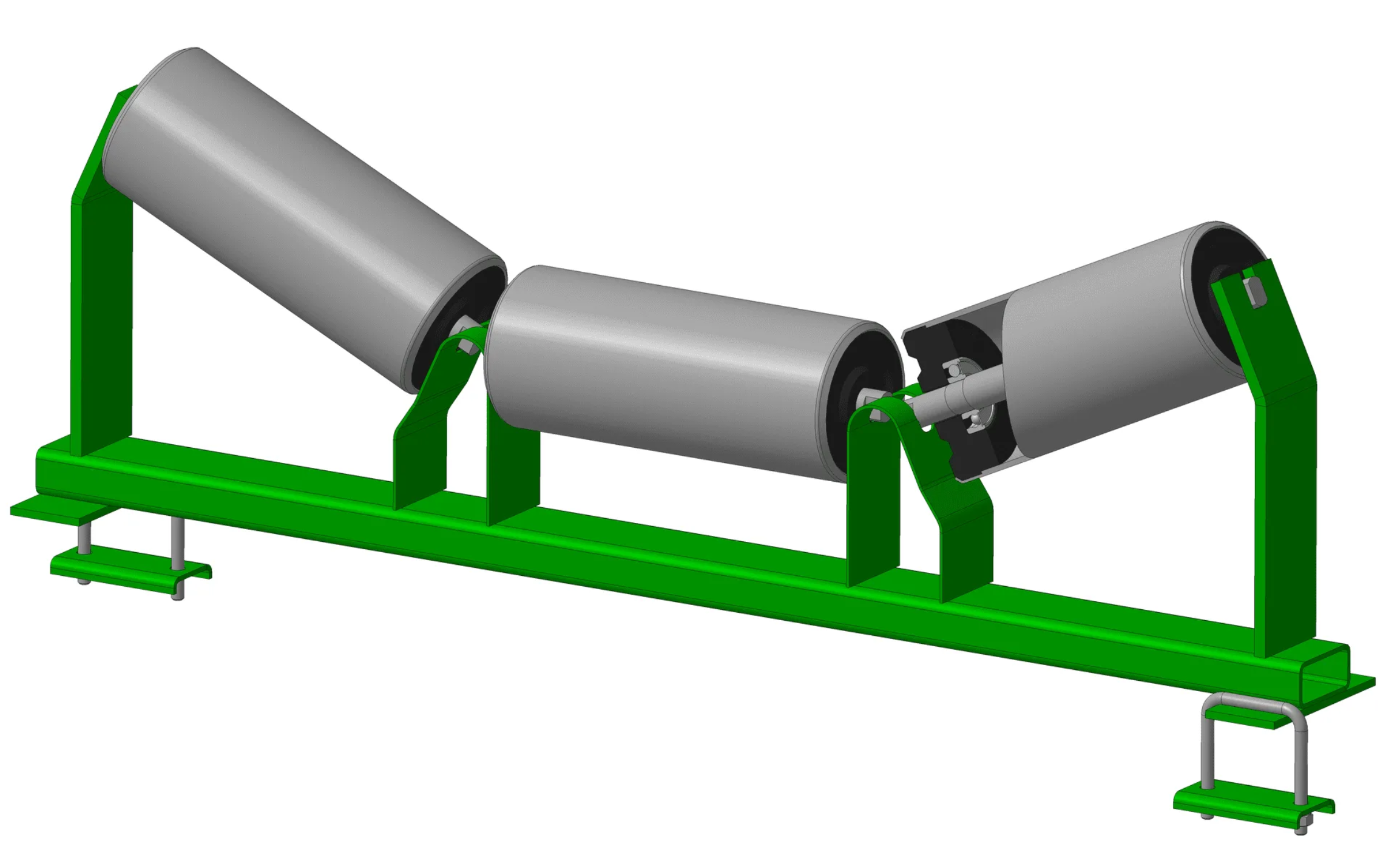 роликоопоры ленточных конвейеров