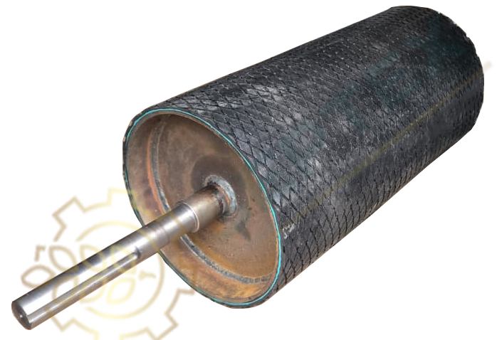 Футеровка конвейерных барабанов