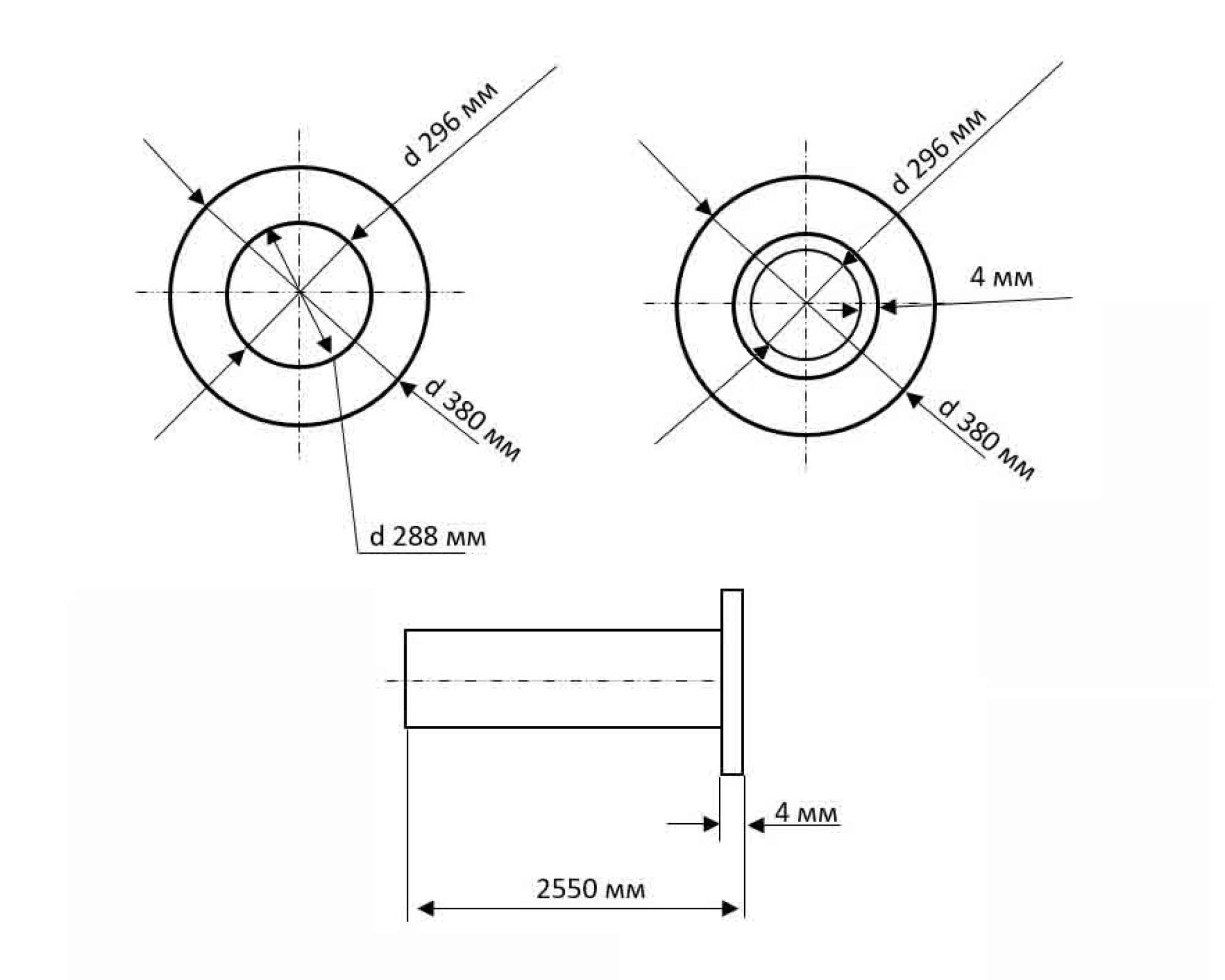 Футеровка самотечных труб